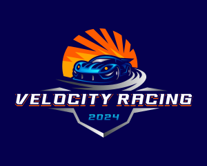 Automotive Car Racing logo design