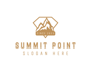 Mountain Summit Hike logo design