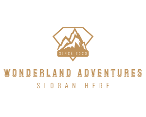 Mountain Summit Hike logo design