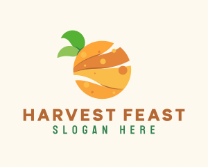 Fresh Slice Fruit logo design