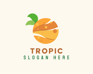 Fresh Slice Fruit logo design