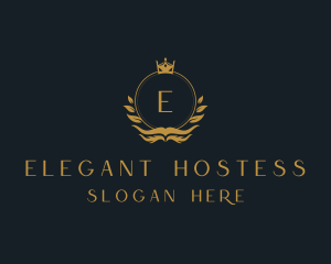 Elegant Shield Hotel logo design