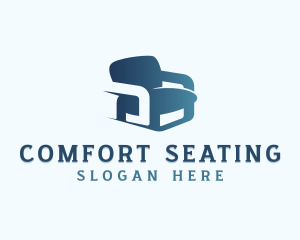 Sofa Armchair Furniture  logo design