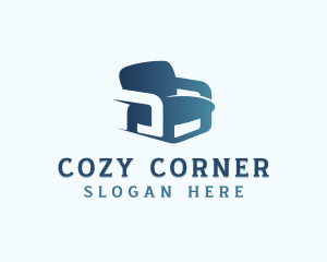 Armchair - Sofa Armchair Furniture logo design