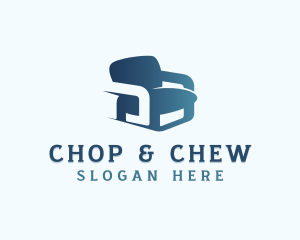 Chair - Sofa Armchair Furniture logo design