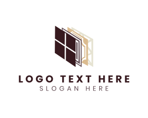 Home Depot - Tiling Floor Tiles logo design