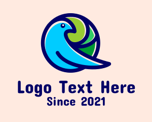 Birdwatch - Nature Dove Observatory logo design