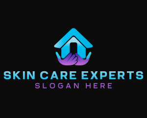 Home Hand Care logo design