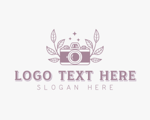 Blogger - Nature Photographer Camera logo design