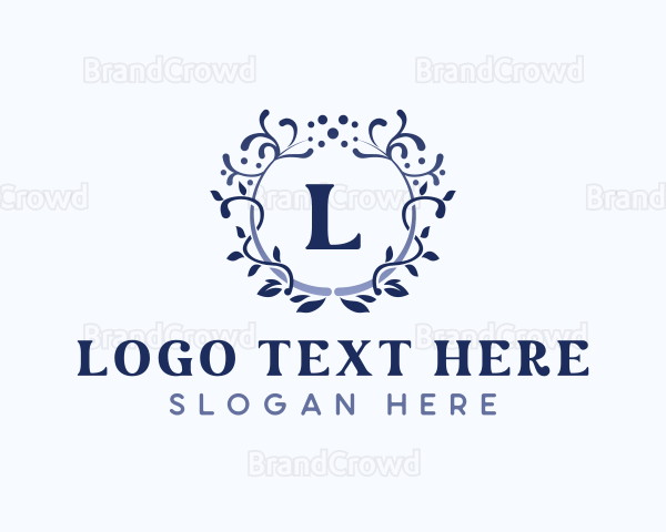 Floral Organic Ornament Logo