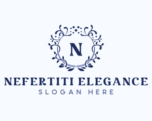 Floral Organic Ornament logo design