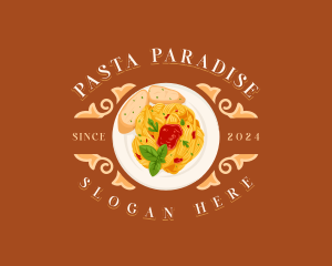 Spaghetti Pasta Restaurant logo design