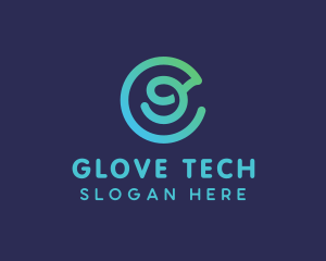 Digital Tech Letter G logo design