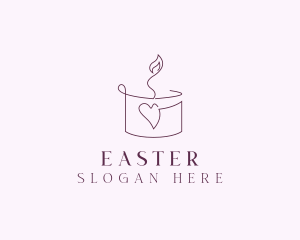 Handicraft - Candle Wax Decor logo design