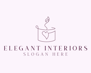 Candle Wax Decor logo design