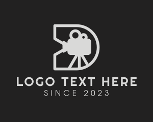 Cinema - Film Directing Camera logo design