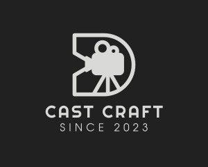 Cast - Film Directing Camera logo design