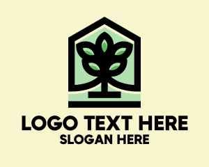 Grow - Minimalist Landscape Tree logo design