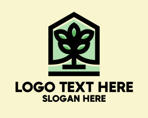 Minimalist Landscape Tree Logo