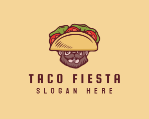 Taco - Taco Beard Sombrero logo design