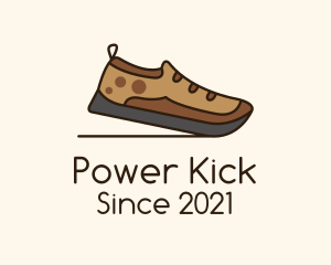 Brown Trail Shoe logo design