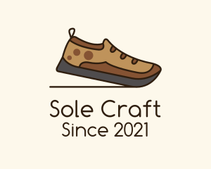 Brown Trail Shoe logo design