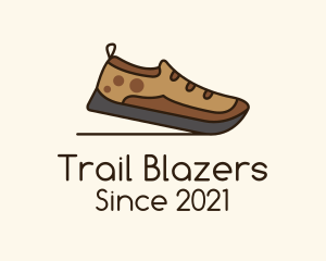 Brown Trail Shoe logo design