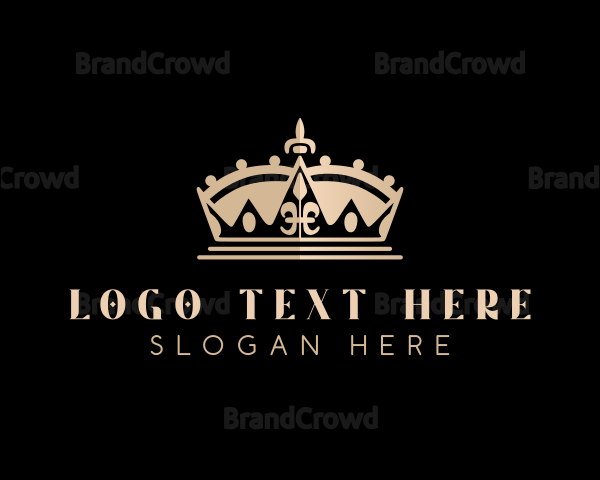 Beauty Pageant Crown Logo