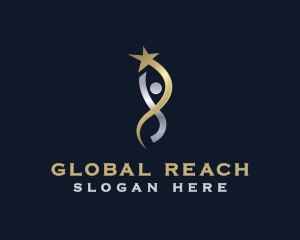 Reach - Leader Award Training logo design