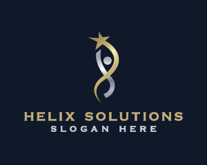 Helix - Leader Award Training logo design