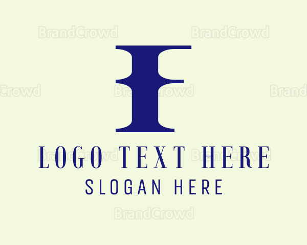 Modern Professional Letter F Logo