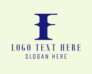 Simple - Modern Professional Letter F logo design