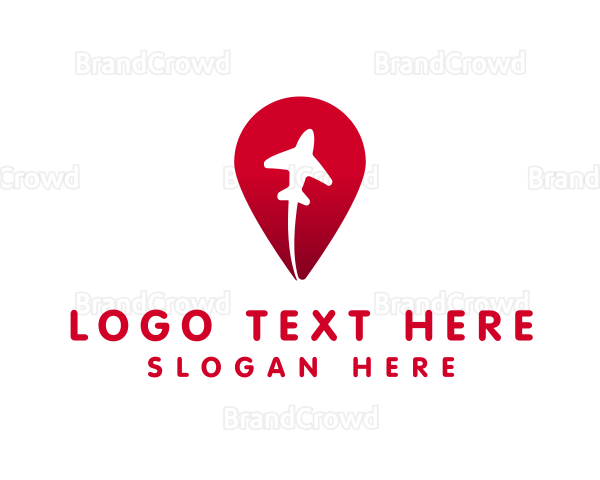 Travel Plane Holiday Logo