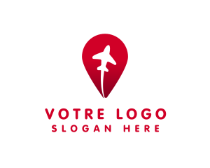 Travel Plane Holiday Logo