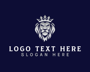 Royal - Royal Lion Crown logo design