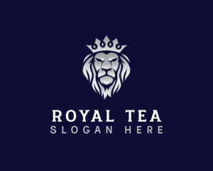 Royal Lion Crown logo design