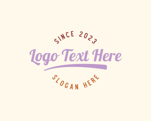Stylish Clothing Shop logo design