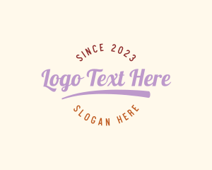 Stylish Clothing Shop Logo