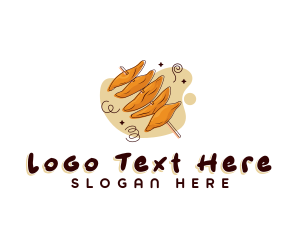 Sisig - Filipino Kikiam Snack logo design