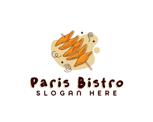 Filipino Kikiam Snack logo design