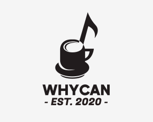 Coffee - Musical Cup Cafe logo design