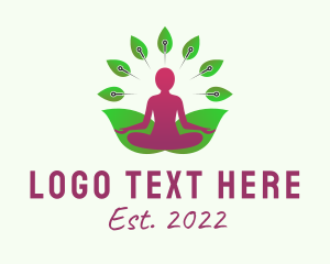 Chinese - Yoga Acupuncture Therapy logo design