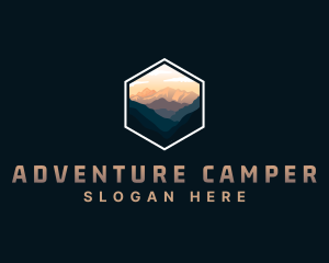 Outdoor Mountain Adventure logo design