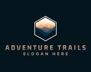 Outdoor Mountain Adventure logo design