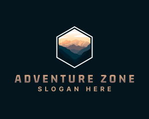 Outdoor Mountain Adventure logo design