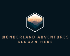 Outdoor Mountain Adventure logo design