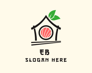 Vegetarian - Vegan Sushi Restaurant logo design