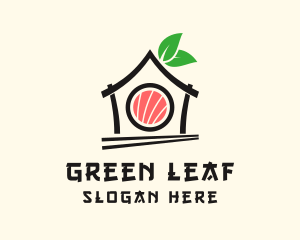 Vegan - Vegan Sushi Restaurant logo design