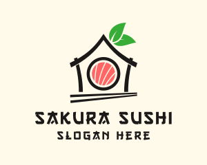 Vegan Sushi Restaurant  logo design