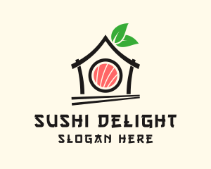 Vegan Sushi Restaurant  logo design